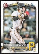 Mitch Jebb 2025 Bowman #BP-41 Prospects Pittsburgh Pirates Baseball Card