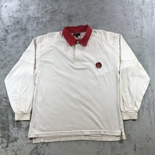 Vtg ducati Shirt Men’s White Red Rugby World Champion 1978 Long Sleeve