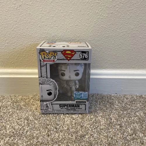 Funko Pop! SUPREME Superman Sketched #576 LE 9500 w/ Protector *IN HAND*