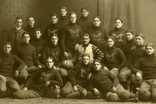 1899 University of Michigan football team photo 