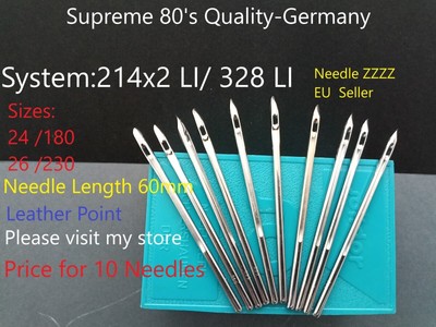 Lederspitznadeln 214x2 LI / 328 LI / DDx2 LI, Nm: 230/26