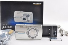 Olympus 830 Silver With Original Box Compact Digital Camera 8.0Mp 5X Zoom Operat