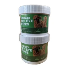 Pet Eye Wipes Cleaning Wipes Cats And Dogs Gental - 2 pack 100 Per Pack