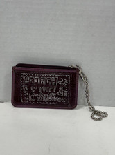 Coach Poppy 1941 Pink Leather Card Case Wallet