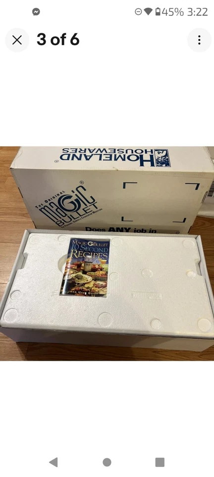 Magic Bullet NEW! Homeland Housewares Complete 21 Piece Set w/ Blender w/ Recipe - Image 3 of 4