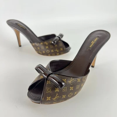 Louis Vuitton Monogram Shoes In Women's Heels for sale | eBay
