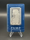 PAMP Suisse Lady Fortuna 1 oz .999 Fine Silver Bar Sealed in Assay Card