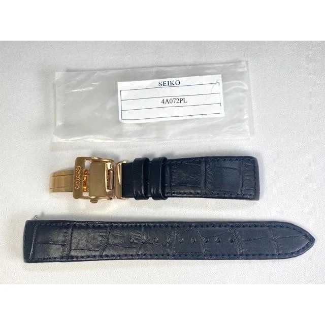 Seiko Leather Wristwatch Bands 21 mm Band Width for sale | eBay