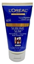 L'OREAL SUBLIME SLIM ANTI-CELLULITE+SMOOTHING BODY TONING GEL 5.0 FL OZ (NIGHT)