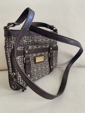 Borsa a tracolla Tommy Hilfiger shoulder bag brown leather Vintage ‘2000