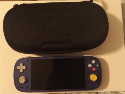 Retroid Pocket 5 Android handheld video game console, good condition with case.