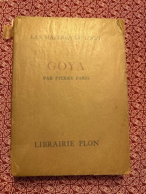 [47033-183] Art - Pierre Paris - Goya - PLON