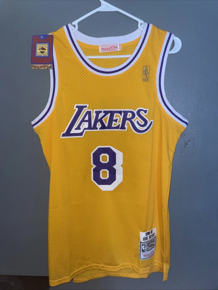Kobe Bryant 1996-1997 Los Angeles Lakers Authentic Mitchell and Ness Jersey - Image 2 of 4