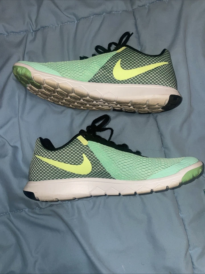 Nike Mujer Flex Experience RN 6 Correr Tenis Zapatos Tenis Tenis Verde Talla 10 Foto 2 de 4