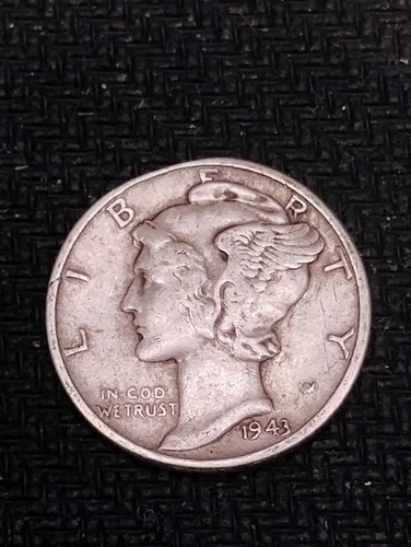 1943 (Philadelphia) Mercury Dime United States 10C in Very Fine condition L#1131