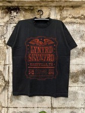 Lynyrd Skynyrd 1974 Concert T-shirt, Unisex Black Cotton T-shirt, Size S-5XL