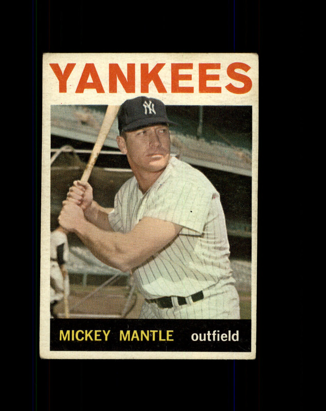 Mickey Mantle 1964 Topps #50 New York Yankees
