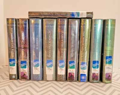10 The Last Apprentice Book Lot~1,2,3,4,6,7,9,10,11, +Coven of Witches~HB~