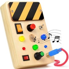 Montessori Wooden Busy Board