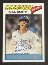 2026 Topps Heritage Will Smith Real One Auto #ROA-WS Dodgers