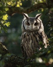 Owl Nature Wall Art Print 8x10 Wildlife Bird Decor - 260330105