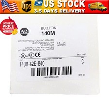 140M-C2E-B40 Allen Bradley Motor Protector Circuit Breaker US FREE TAX