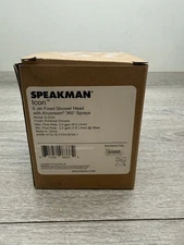 Speakman S-2252 Icon 2.5 GPM 6 Jet Shower Head Polished Chrome *Scratches*