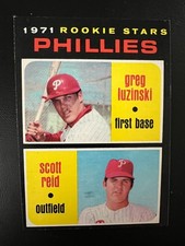 1971 Topps Phillies Rookie Stars #439 Greg Luzinski Scott Reid (RC)