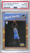 2016-17 Panini Donruss Rookies Malik Beasley #166 PSA 10 GEM MT g6p