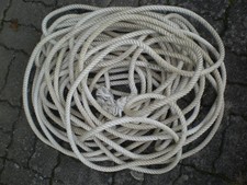 Bauseil Tau Zugseil Hanfseil? Seil ca. 44m lang 17 mm dick