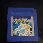 Nintendo Pokémon Blue Version Game Boy Authentic Works! (tested)