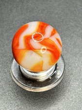 Vintage Peltier Zebra Swirl Marble 0.629
