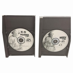 Madden NFL 97 + NFL 98 (Sega Saturn) Lot Of 2 Complete w/ Manual Tested