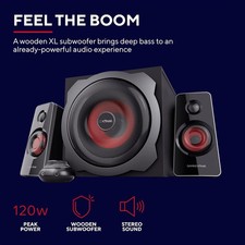 Trust Gaming GXT 38 2.1 Lautsprechersystem mi...