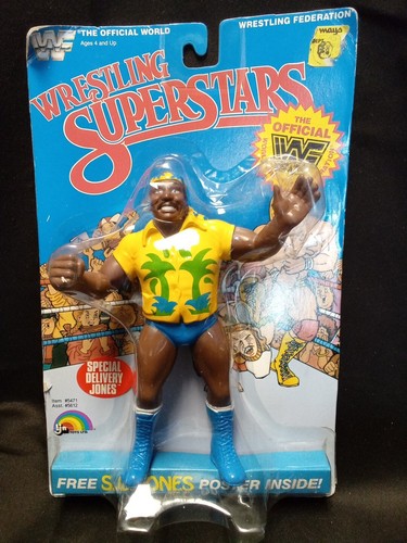 Vintage S.D. Jones LJN WWF Wrestling Superstars 19...