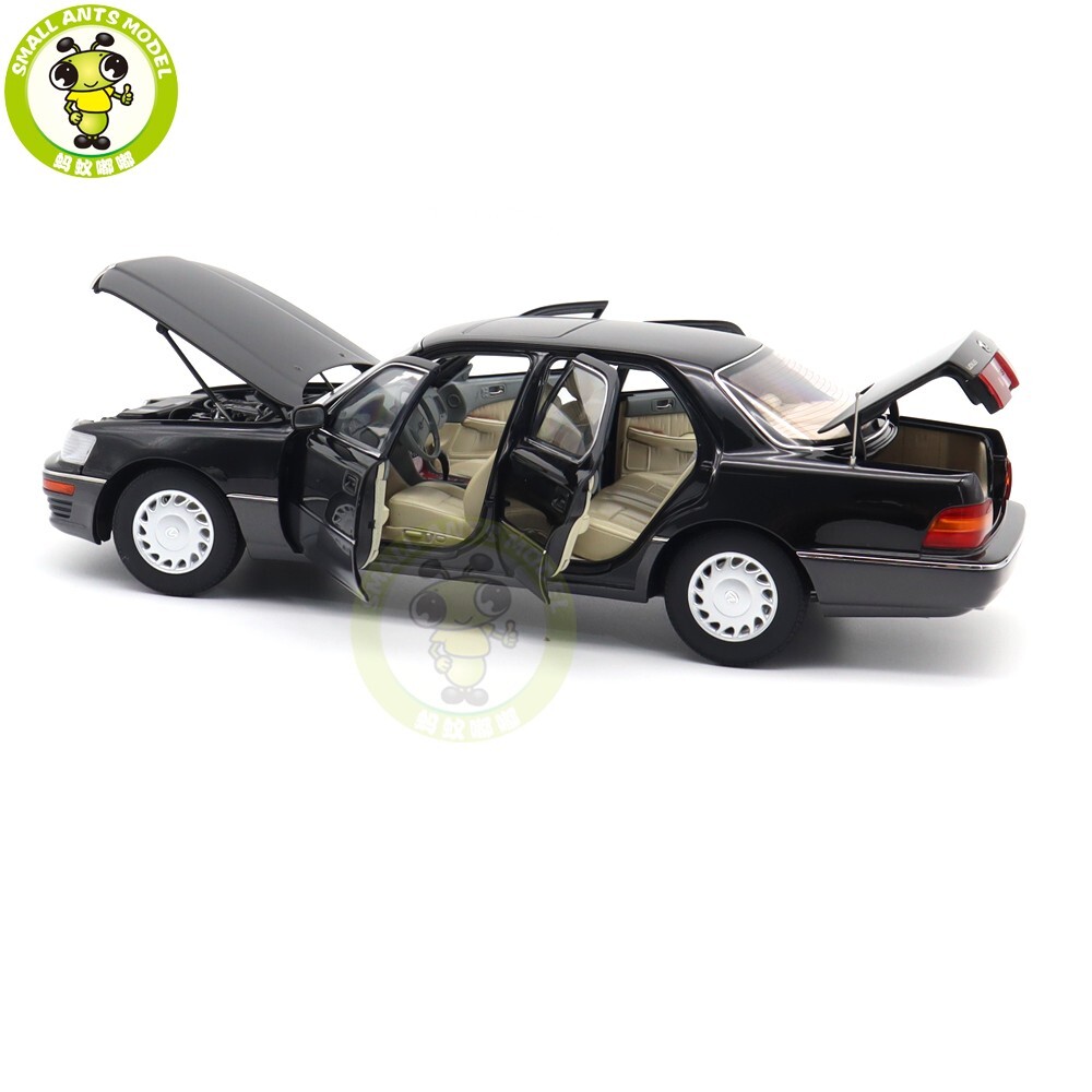 toyota Lexus LS 400 ミニカー 1/18&当時物エンブレム付き 1/18 Toyota Lexus LS 400 LS400 First Generation Diecast Model Car