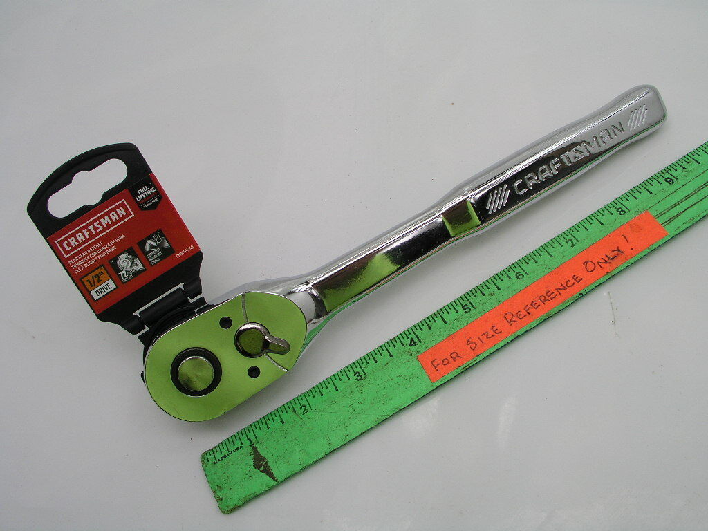 CRAFTSMAN 72-Teeth 1/2-in Drive Quick-Release Ratchet CRAFTSMAN 72-Teeth 1/2-in Drive Quick-Release Ratchet