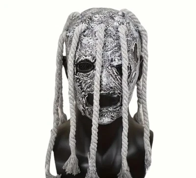 The Slipknot Corey Joey Dread Lock Latex Mask For Haloween Party or Any Party - Image 1 of 4