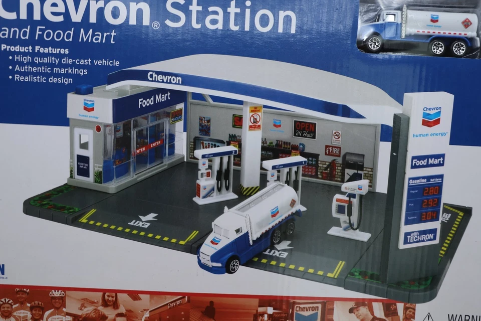 Gasolinera y Food Mart Daron Worldwide Chevron RT187215 ¡TOTALMENTE NUEVO!!- Dut's Foto 3 de 4