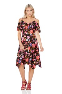 roman originals hanky hem dress