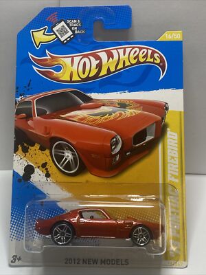 Hot Wheels 2012 New Models '73 Pontiac Firebird T/A Red 1st Year