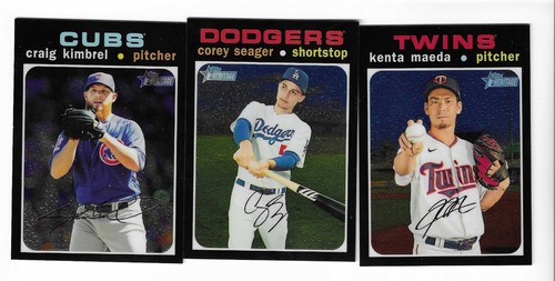 Topps Heritage 2020 cromo pick-A-Card Nomar Mazara Ryan Braun Chavis Segura + - Imagen 10 de 22