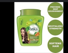 Vatika oil bath 500 ml Dabur Naturals Nourishment Hot Oil Treatment Almonds Oliv
