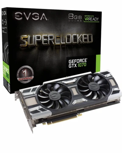 EVGA GeForce GTX 1070 SC 8GB GDDR5 Graphics Card (08G-P4-6173-KR)
