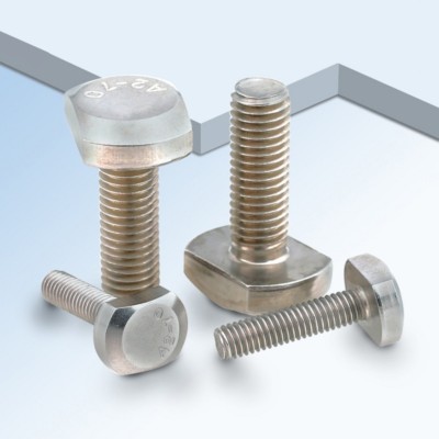 G304 Stainless Steel GB37 Fully Threaded T Type Bolts T-screws M6/M8/M10