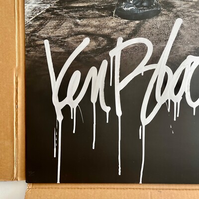 KEN BLOCK GYMKHANA 3 AUTOGRAPHED DRIP POSTER - RARE- #89 of 100