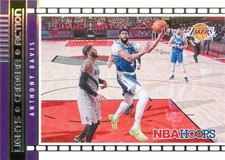 Anthony Davis 2021-22 NBA Hoops Basketball Lights Camera Action Insert Card #10