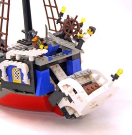 Lego Pirates I Set 6289 Red Beard Runner 100% complete + instructions rare 1996