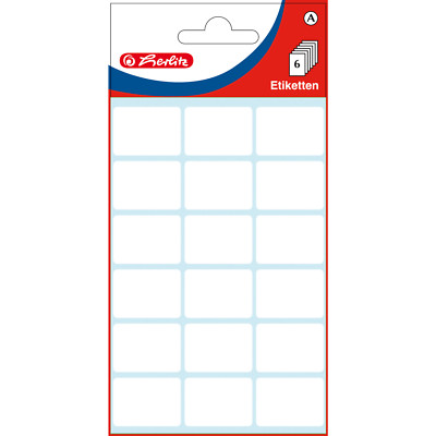 ''Etiketten/Büroetiketten weiß'' 17x26mm von Herlitz