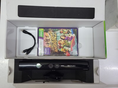 Microsoft Xbox 360 Kinect | Sensor Bar + Box and cables | Black  | Used GREAT
